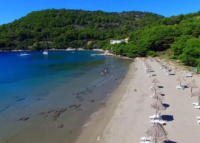 Matu Ko Mljet - Two-bedroom With Terrace And Sea View 아파트 사플루나라