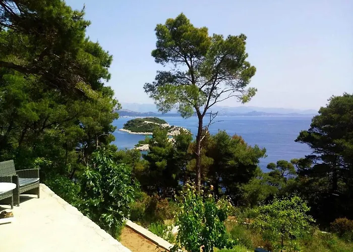 Matu Ko Mljet - Two-bedroom With Terrace And Sea View Apartman Saplunara
